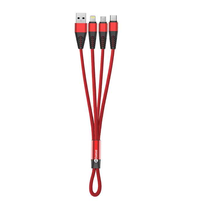 3 in 1 Cable - Fast Charge 5A Short Cable 20CM
