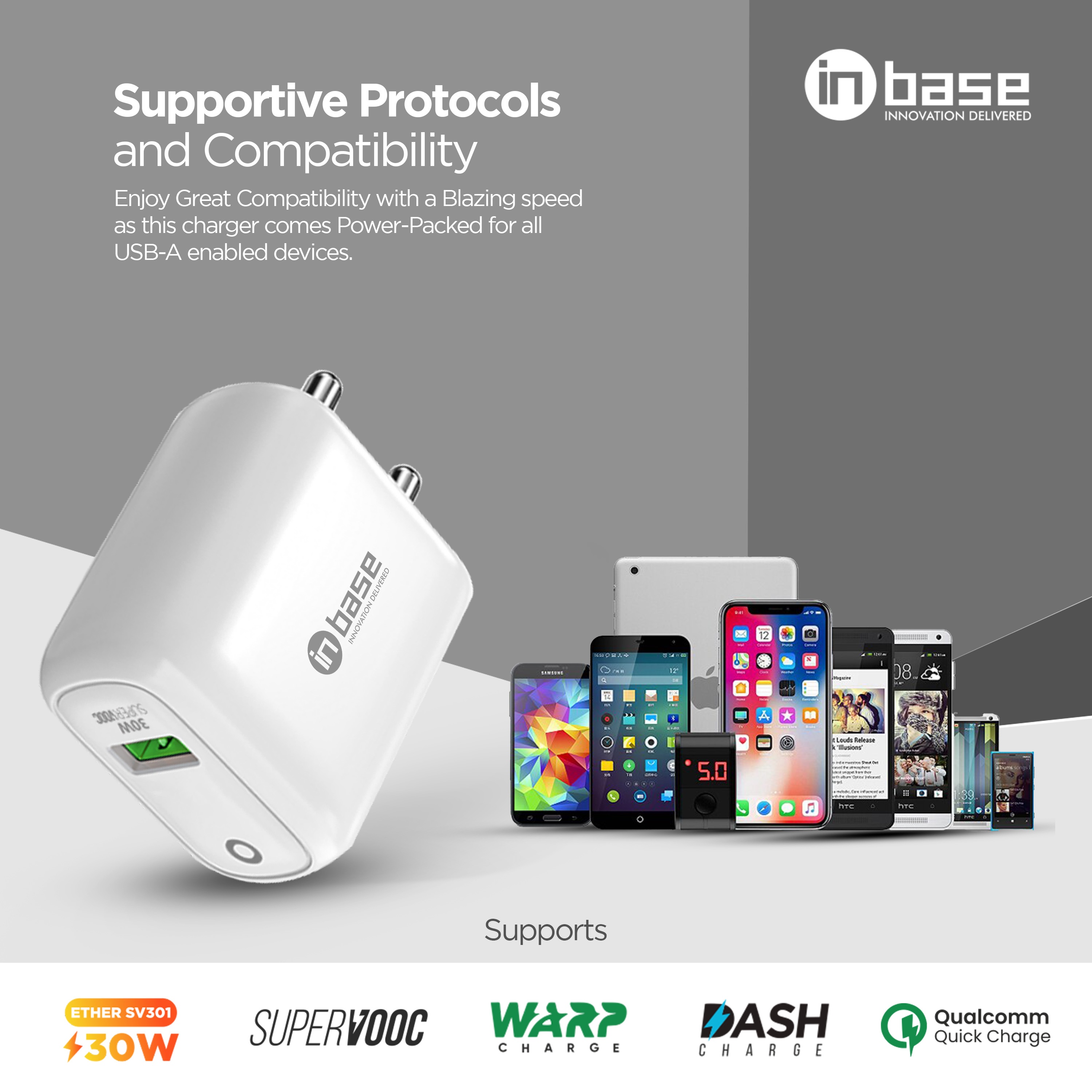 Ether SV301 USBA to TypeC Inbase Premium Smart Mobile