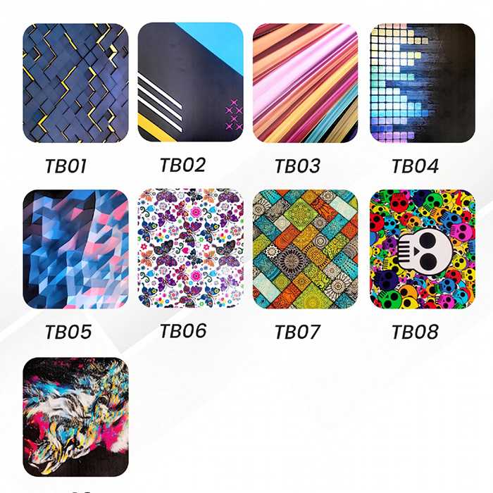 Tab Back Skins