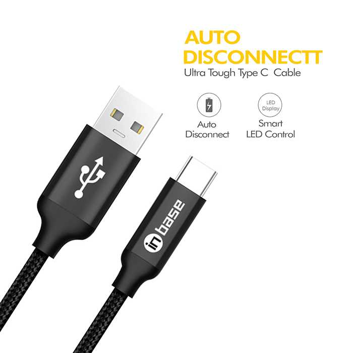 Ultra Tough Auto Disconnect Series   Type C Cable - 1.2M