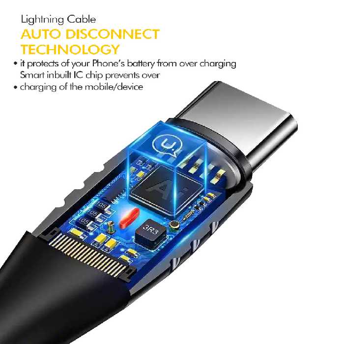 Ultra Tough Auto Disconnect Series   Type C Cable - 1.2M