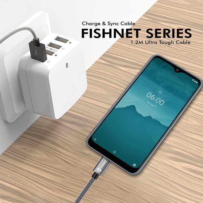 Ultra Tough Fish Net Braided Series  Type C Cable  - 1.5M