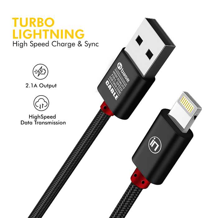 Turbo Fast Charge  Lightning Cable - 1.2M