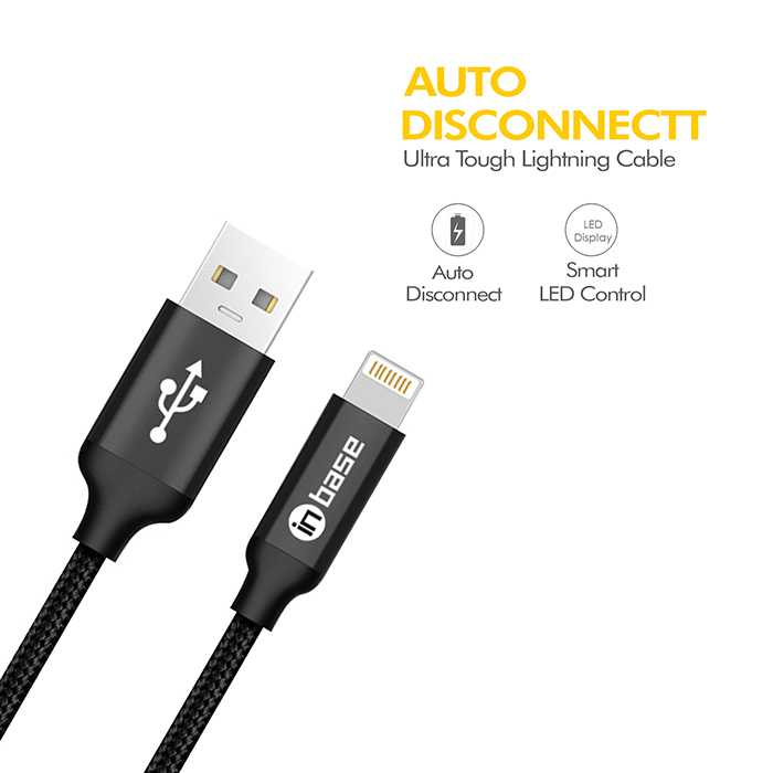 Ultra Tough Auto Disconnect Series Lightning Cable - 1.2M