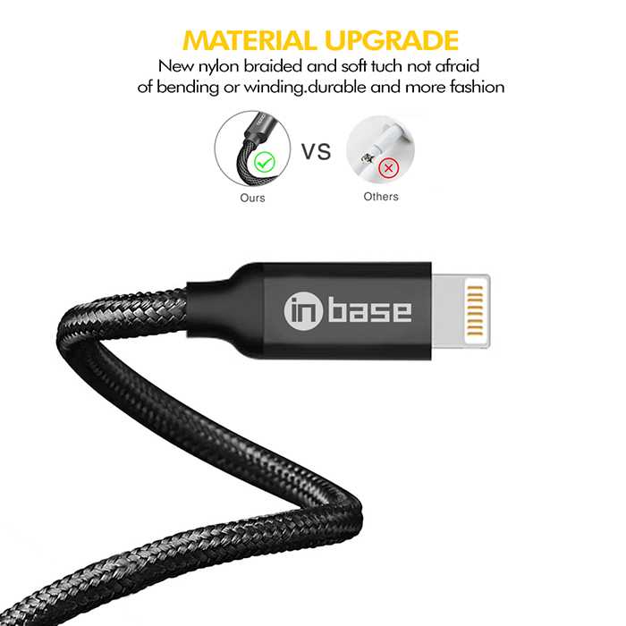 Ultra Tough Auto Disconnect Series Lightning Cable - 1.2M