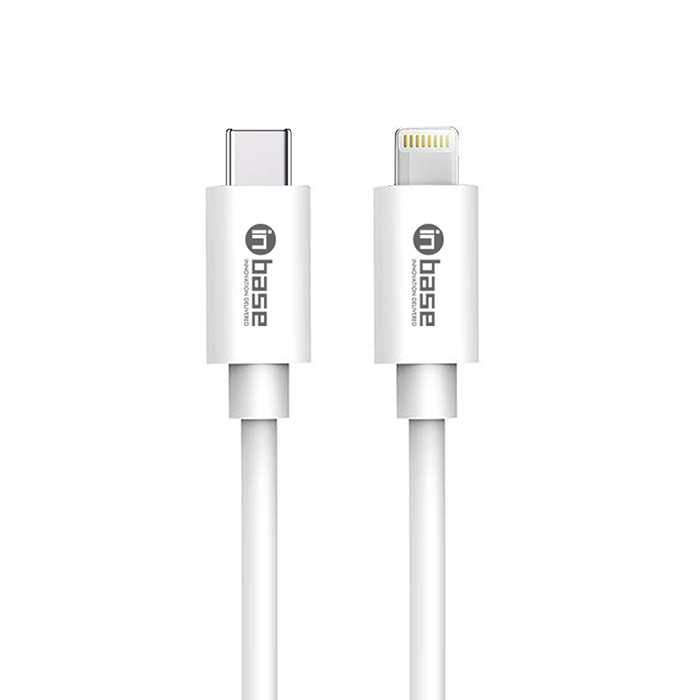 Type C - L Cable - Charge and Sync 18W Fast Cable - White 1.2M